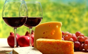 wine-cheese
